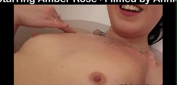  Bathing australian slut with small tits